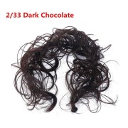 Unordentliches lockiges Haar für verknold # 2/33 - Schokoladenbraun