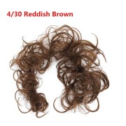 Unordentliches lockiges Haar zu verknold # 4/30 - Rotbraun