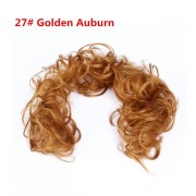 Unordentliches lockiges Haar zu verknold # 27 - goldenes rot braun
