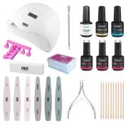 UNIQ Premium Gellack Starterkit - Mach Gellack Zuhause