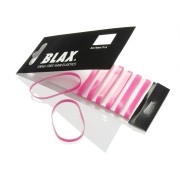 BLAX Haargummis 4mm Pink 8 Stck.