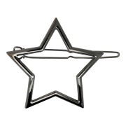 SOHO® Star Metal Hair Clip, Haarspange - Silber