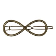 SOHO® Eternity Metal Hair Clip, Haarspange - Gold