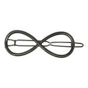 SOHO® Eternity Metal Hair Clip, Haarspange - Silber