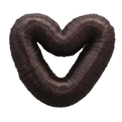 Love Heart Haar Donut - Kunsthaar, 5cm