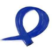 Cobolt blau, 50 cm - Crazy Color Clip On