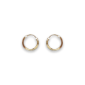 Kreolische Ohrringe für Damen - Gold 15 mm