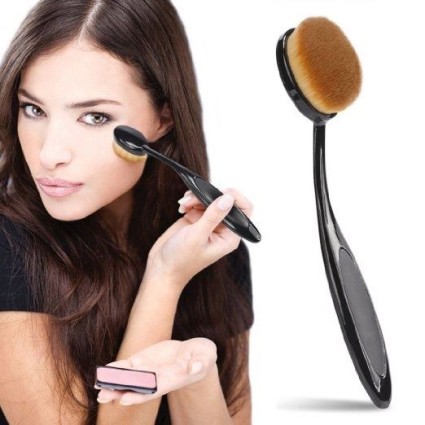 Technique PRO Ovale Makeup Bürsten / Makeup Pinsel - 10-teiliges Set