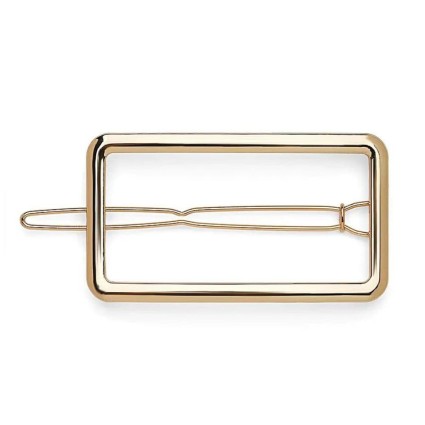 SOHO Frame Metal Hair Clip, Haarspange - Gold