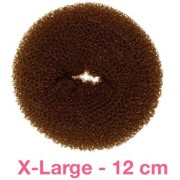 12 cm Haar Donut - Braun