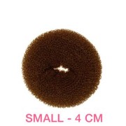 4 cm Haar Donut - Braun