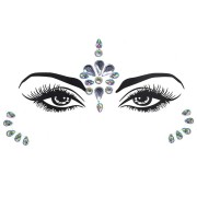 Gesicht Juwelen - Gesichtsschmuck mit Strass/Diamanten (YT -112)